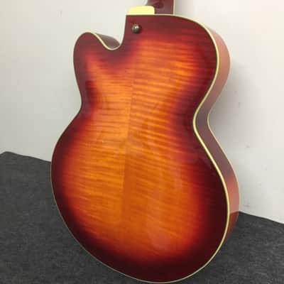Ibanez AF155-AWB Artstar Standard 2012 Aged Whiskey Burst with OHSC image 7