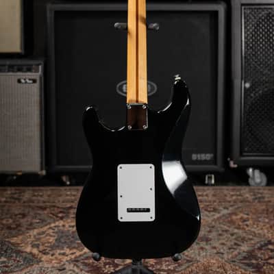 Fender MIM Stratocaster Electric Guitar - Black with Gig Bag - Used image 8