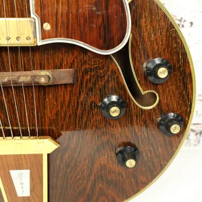 1969 Gibson Crest Gold Hollow-Body Electric Guitar All-Original W/ OHSC image 5
