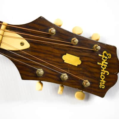 Epiphone Zenith Acoustic Archtop 1950's - Sunburst image 8