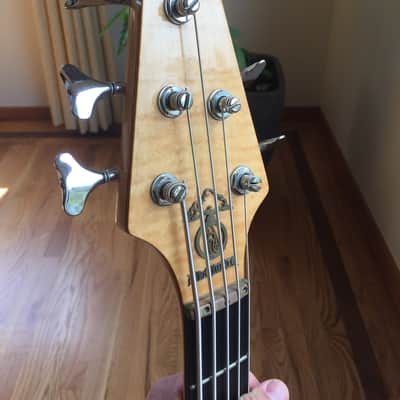 Alembic Persuader Distillate 5 String Bass Quilted Maple 1988 image 22