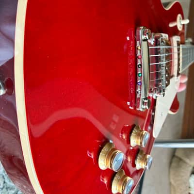 Gibson 2021 Les Paul Classic w/57 Classics and 59 Harness. Translucent Cherry image 6