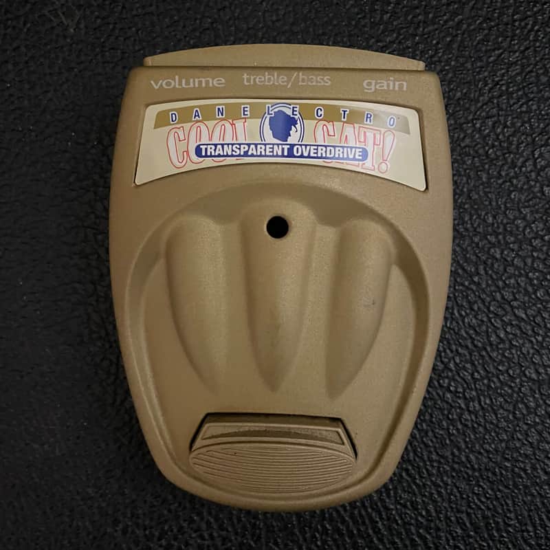 Danelectro Cool Cat Transparent Overdrive V1 - Empty Enclosure image 1