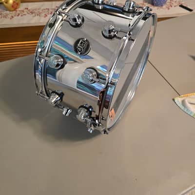 DW Performance Series 8x14" Steel Snare Drum 2010 - Present - Chrome Over Steel image 6