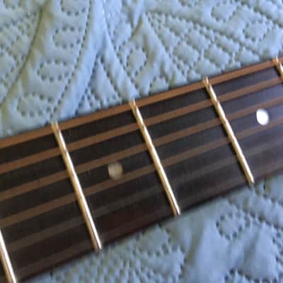 Washburn acoustic guitar 1995 Black Dreadnought D10B image 5