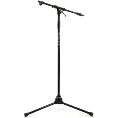 Atlas TB3664 Tripod Microphone Stand with 22-37" Adjustable Boom - Ebony image 3