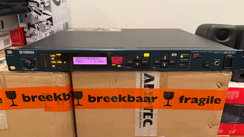 Yamaha SPX2000 Professional Multi-Effect Processor 2010s - Blue image 1