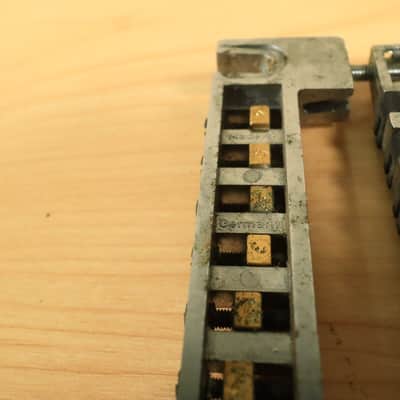 Schaller 456 Electric Guitar Adjustable Wraparound Bridge Tailpiece Germany image 7