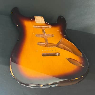 🔥 Fender Custom Shop 1957 Stratocaster Relic Body – Chocolate Burst – COA & Neck Plate 🔥 image 15