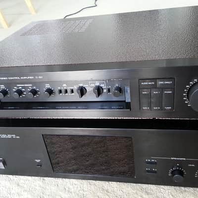 Recapped Yamaha C-50/M-50 preamp, power amp combo image 1
