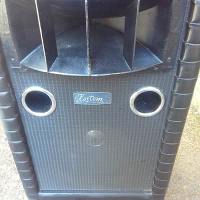 Kustom K150-2 amplifier and a 1G + 1H cabinet 1970s tuck and roll image 6