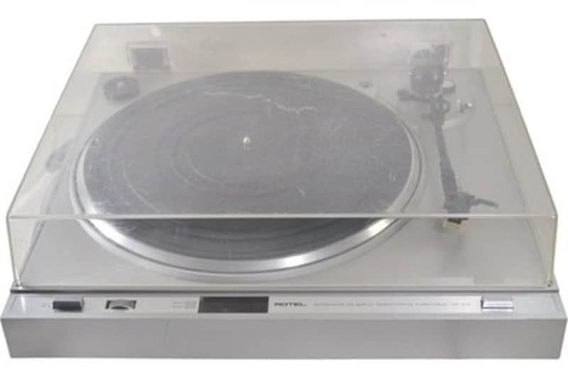 Rotel RP-510 Direct Drive Turntable Shure M55 Cartridge Vintage Record Player