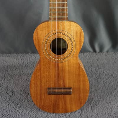 aNueNue Model 1879 Koa 19th Century Vintage Replica Solid Koa Soprano Ukulele image 2
