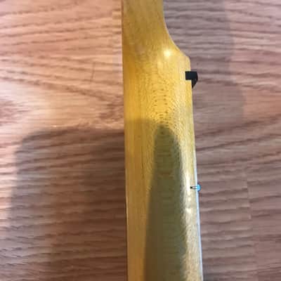 Warmoth Stratocaster Neck Maple Nitro Satin Boat Neck 1 11/16" Nut 6105 image 7