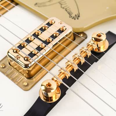 Gretsch G6136T-59 Vintage Select '59 Falcon with Bigsby 2016 - Present Vintage White image 5