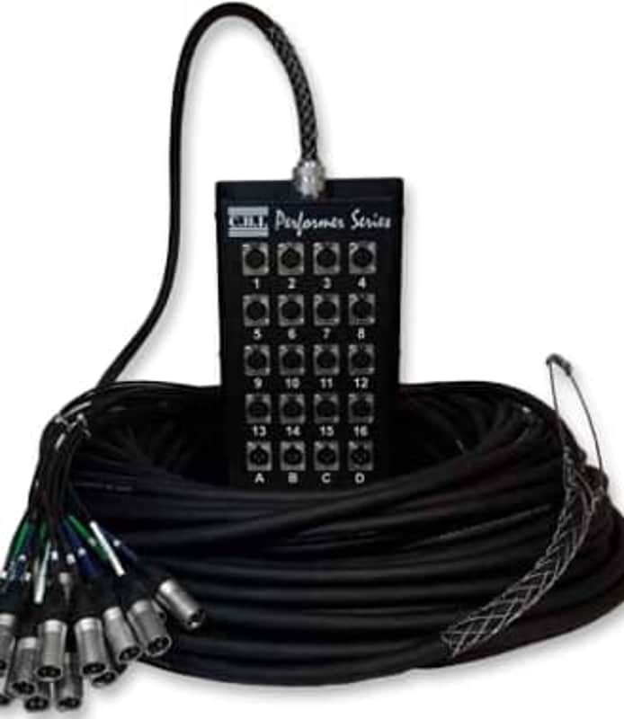 CBI Cables 16 Channel Stage Box Rack Boxes MCA16-M61M With disconnect image 1