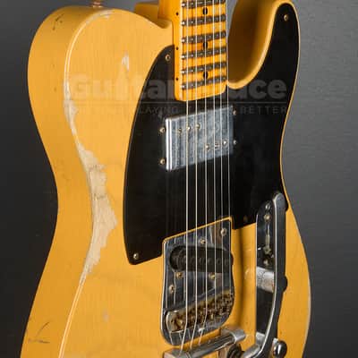 Fender Custom Shop Limited Cunife Telecaster Relic 2021 - Butterscotch (COD 2055UG) image 6