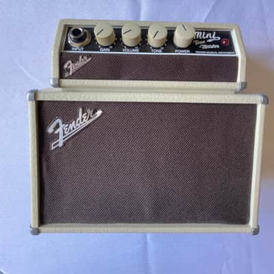 Fender Mini Tonemaster Amplifier With BOX! Tan/Brown image 3