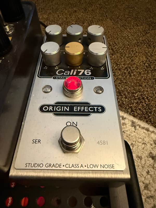 Origin Effects Cali76 Stacked Edition Compressor 2019 - Present - Silver image 1