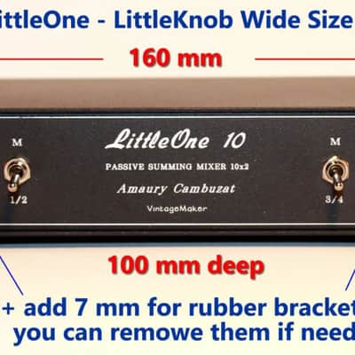 8 Input Summing Mixer – 4 Output - Vol Control – Designed for UAD Apollo Twin Focusrite Audient Motu or other image 3