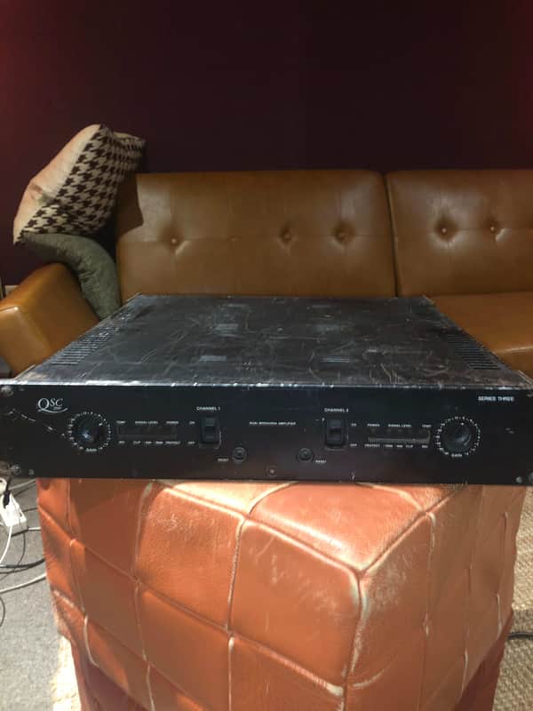 QSC Series 3 3500 2 Channel Power Amplifier image 1