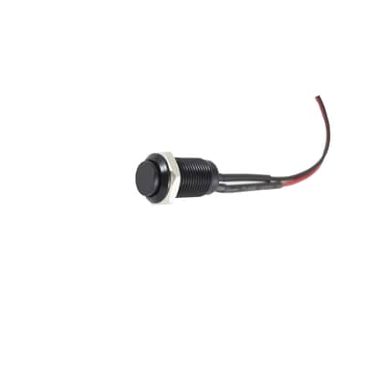 Tesi Switch IDO Super M 10mm Momentary Guitar Kill Switch Black - NO DRILLING