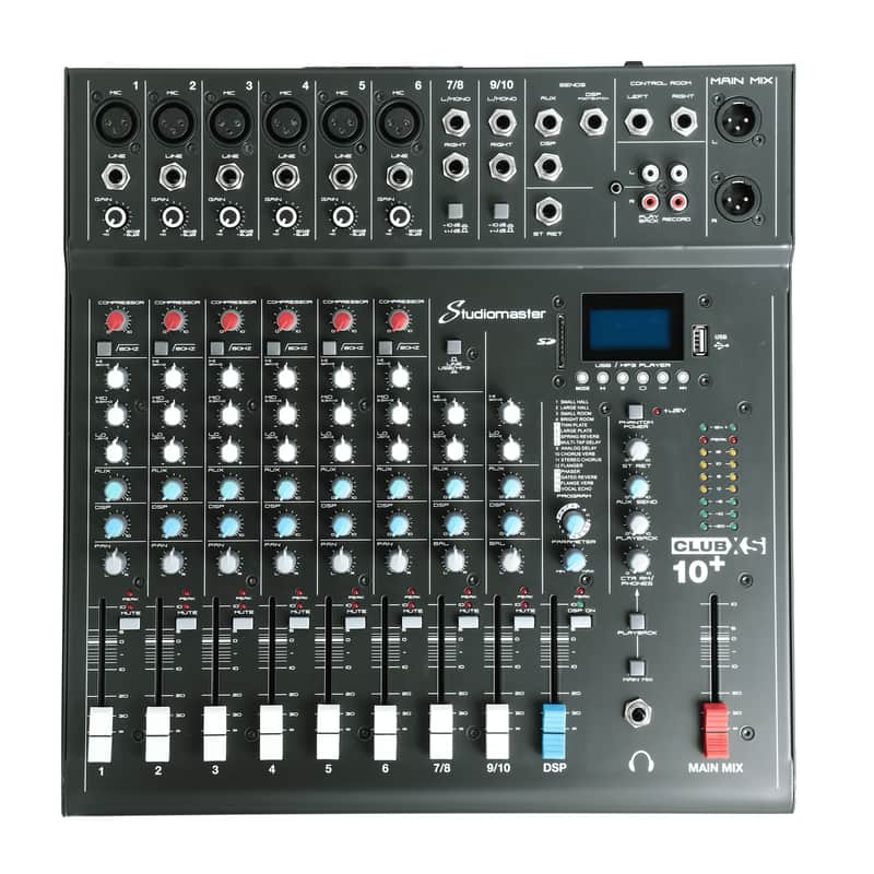 Studiomaster CLUB XS10+ Compact Mixing Console image 1