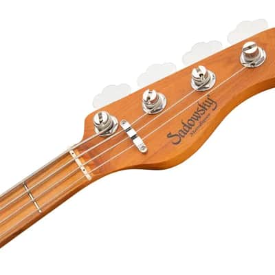 Sadowsky MetroExpress 24-Fret Modern Bass, Morado Fingerboard, 4-String - Solid Candy Apple Orange Metallic High Polish image 7