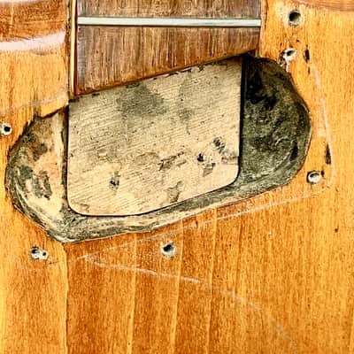1964 Mosrite Ventures Body & Neck Husk Natural Refin-Vintage 1960's for Restoration image 12
