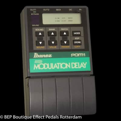 Ibanez PDM1 DCP Modulation Delay s/n 203061 mid 80's as used by Carlos Santana image 1