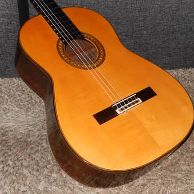 YUKINOBU CHAI No20 1977 - SANTOS HERNADEZ CLASS - CLASSICAL CONCERT GUITAR - SPRUCE/BRAZILIAN ROSEWOOD image 4