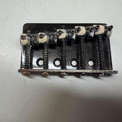 Ibanez Roadstar II 5 String Bass Bridge 1986-87 - Black image 1