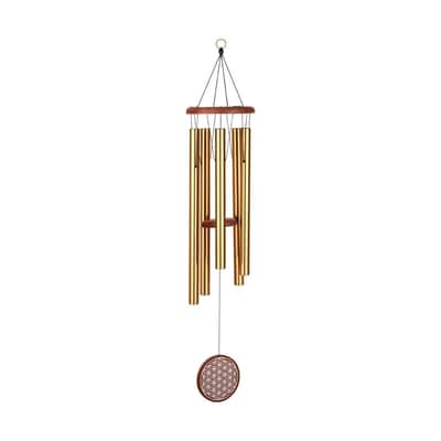 Meinl Sonic Energy "Flower of Life" Meditation Chime | 36" (90cm), 432Hz | Bronze image 3