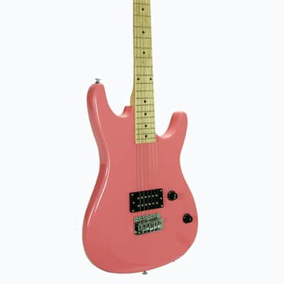 Viper GE93-PK Solid Body Bolt-on Maple Neck 6-String Electric Guitar With Adjustable Saddles image 1