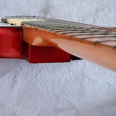 Hondo Fame 760/12 1982 - Metalic Red Stratocaster 12-String image 6