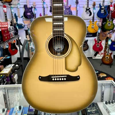 Fender Limited Edition California Vintage Malibu with Case, Antigua Pickguard, Antigua image 2