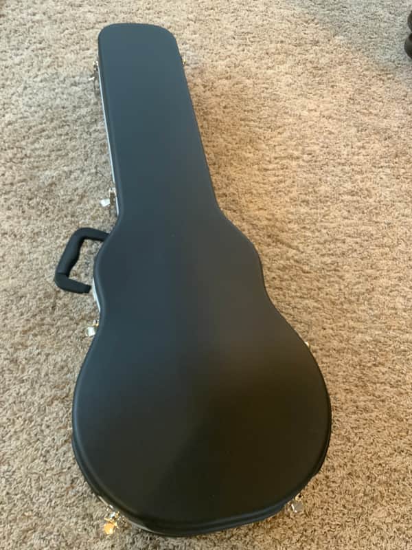 ABS Multi-Latch Les Paul Guitar Case - Black image 1