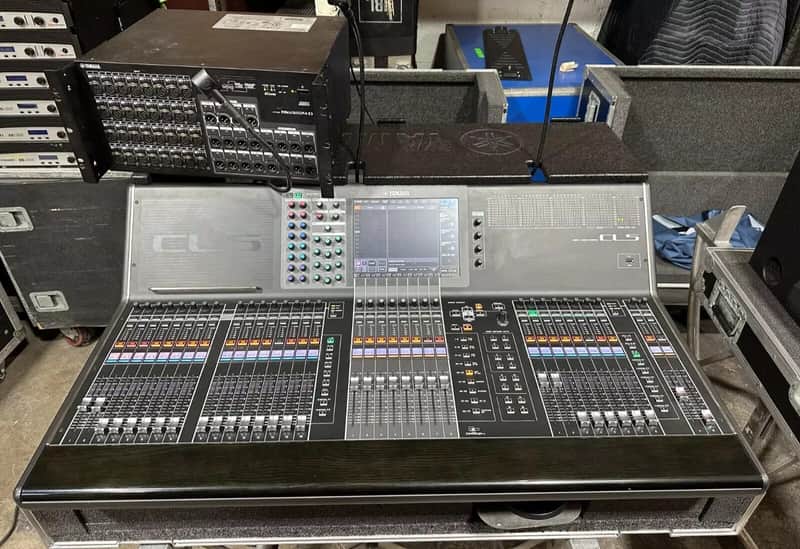 YAMAHA CL5 CONSOLE WITH (1) RIO3224-D RACK UNIT (TRUEHEARTSOUND) image 1
