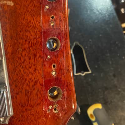 1966 Gibson SG Special Vintage Cherry Made In Kalamazoo Small Guard Electric Guitar! image 13