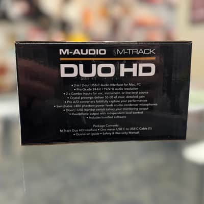 M-Audio M-Track DUO HD 2x2 USB-C Audio Interface image 4
