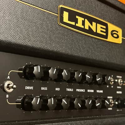Line 6 DT25 25-Watt Digital Modeling Guitar Amp Head 2011 - 2021 - Black image 4