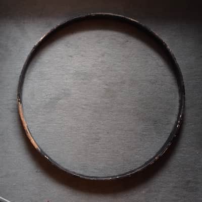 Sonor Original bass drum hoop 22" Lite / Phonic / Delite / Designer+ 1986-1988 - Black lacquer image 2