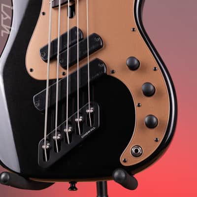 Dingwall SP1 5-String Bass Gloss Metallic Black image 5