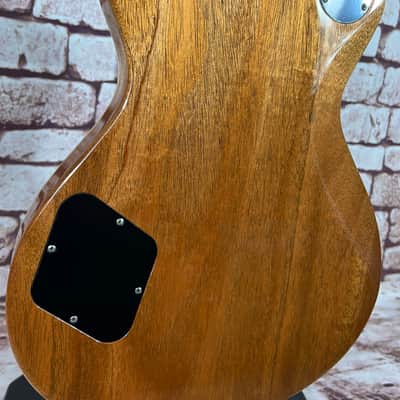 PRS McCarty Singlecut 594 - Charcoal Burst Natural Back image 9