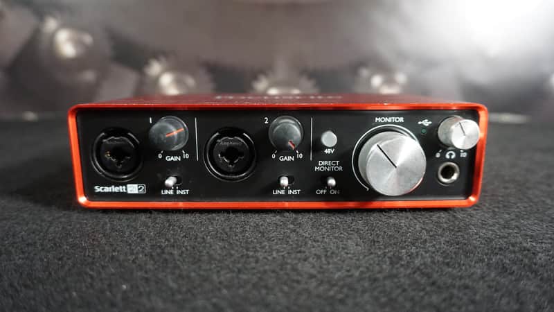 Focusrite Scarlett 2i2 2nd Gen USB Audio Interface | Reverb Canada