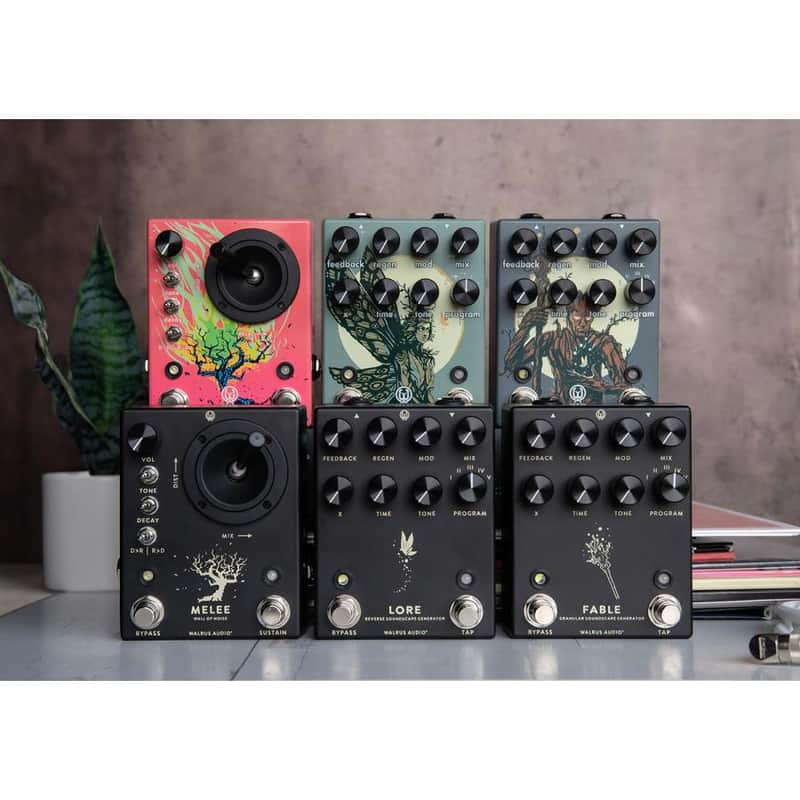 Walrus Audio LORE Black Reverse Soundscape Generator | Reverb