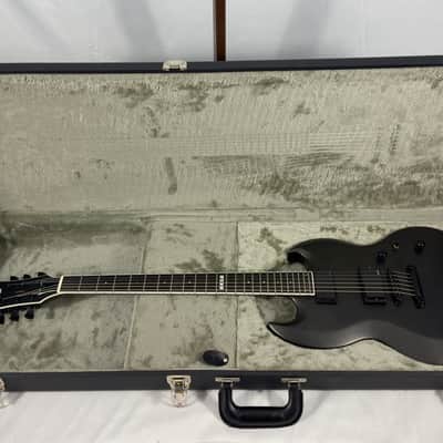 ESP E-II Viper Baritone Electric Guitar W/ OHSC 2017 - Charcoal Metallic Satin image 21