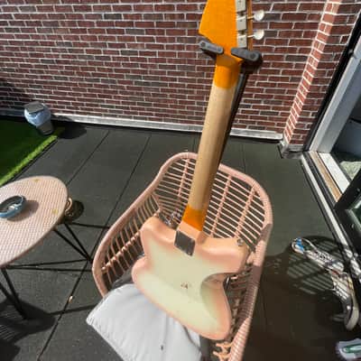 Custom Shop Jazzmaster Shell pink/olympic white Chicago special image 12