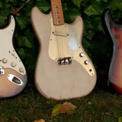 Fender Musicmaster with Maple Fretboard 1957 - Desert Sand image 1