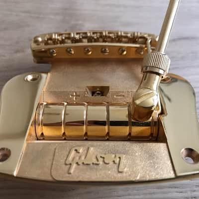 Vintage 1980’s The Gibson Master Tune Vibrola Schaller STMG Vibrato Tremolo Custom Gold Designer Series, Explorer, Firebird, SG, Flying V image 3